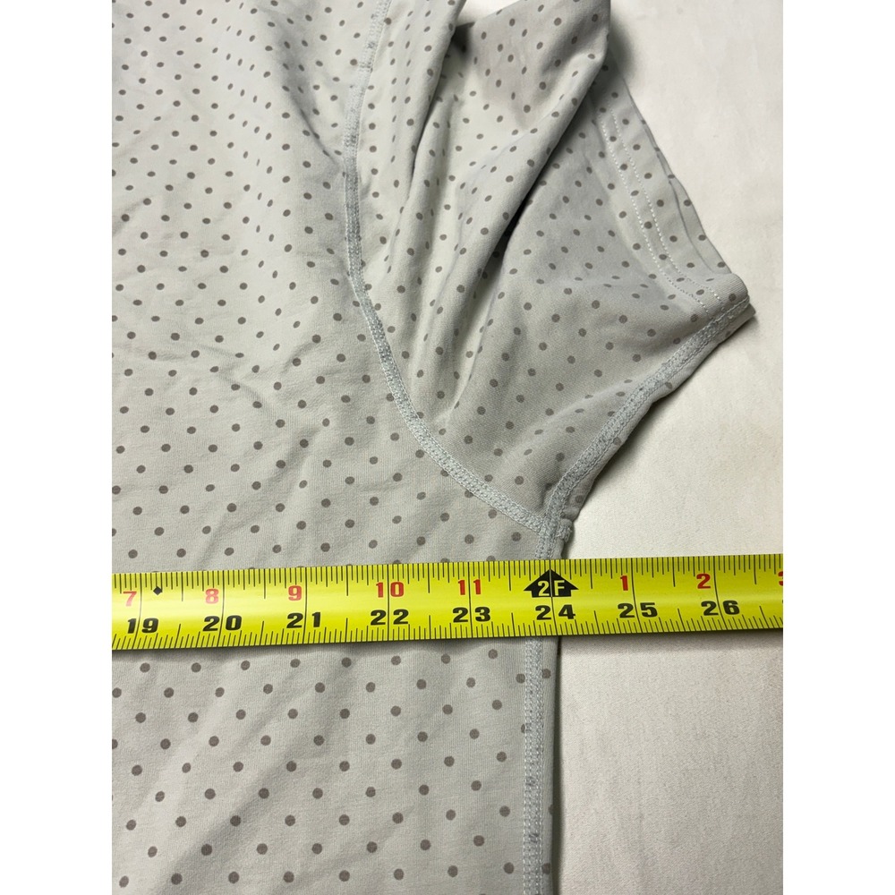 BYLT Premium Basics Mens XXL Drop-Cut T-Shirt Grey Polka Dot Short‎ Sleeve Tee - Picture 8 of 8